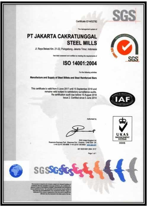 ISO 14001:2004 Sistem Manajemen Lingkungan